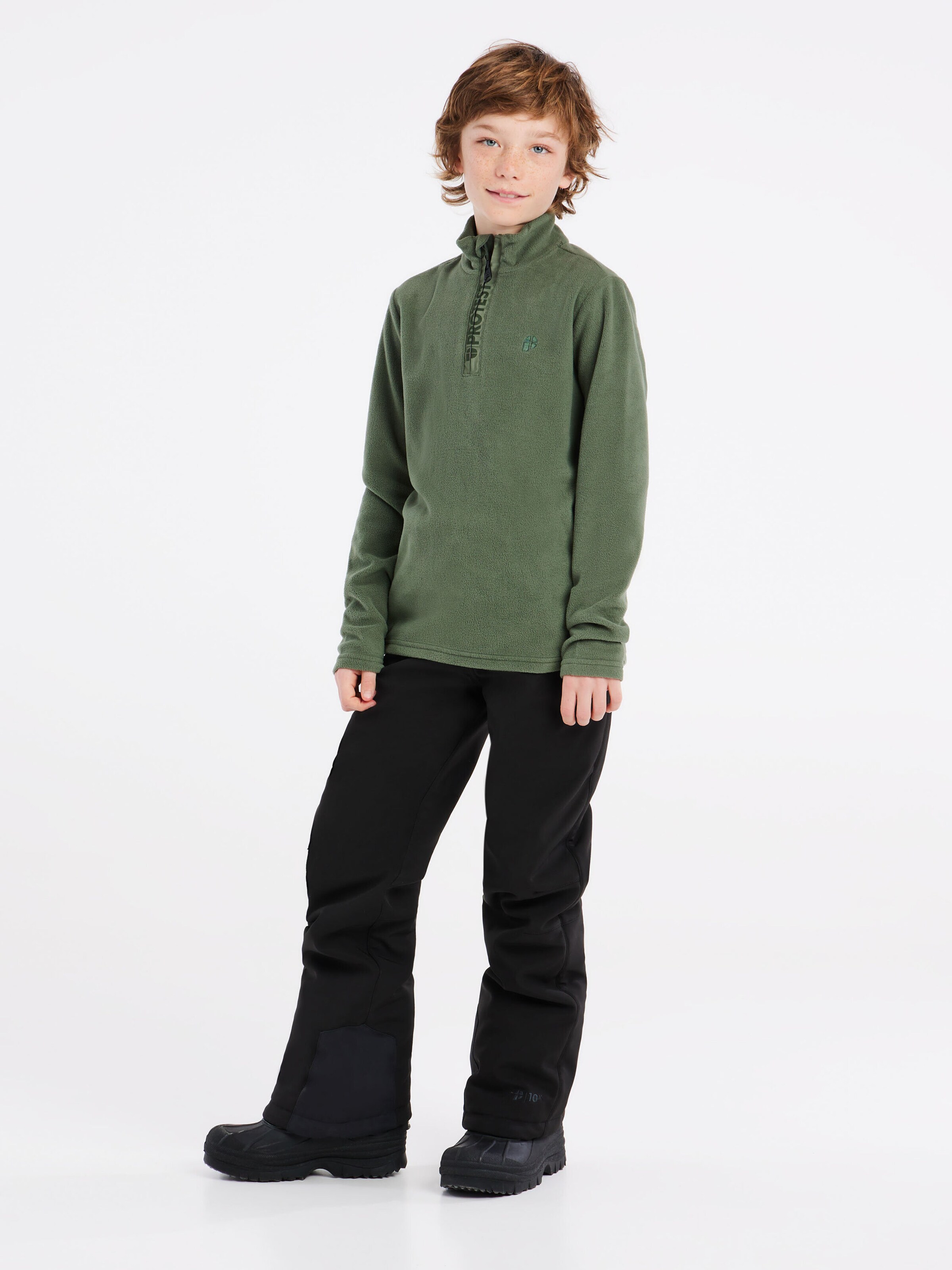PROTEST Sportsweatshirt 'PERFECTY JR'‌‌‌‌‌‌‌‌‌ in Grün