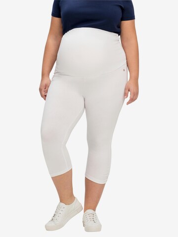 SHEEGO Slim fit Leggings in White: front