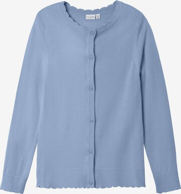 NAME IT Knit cardigan in Blue: front