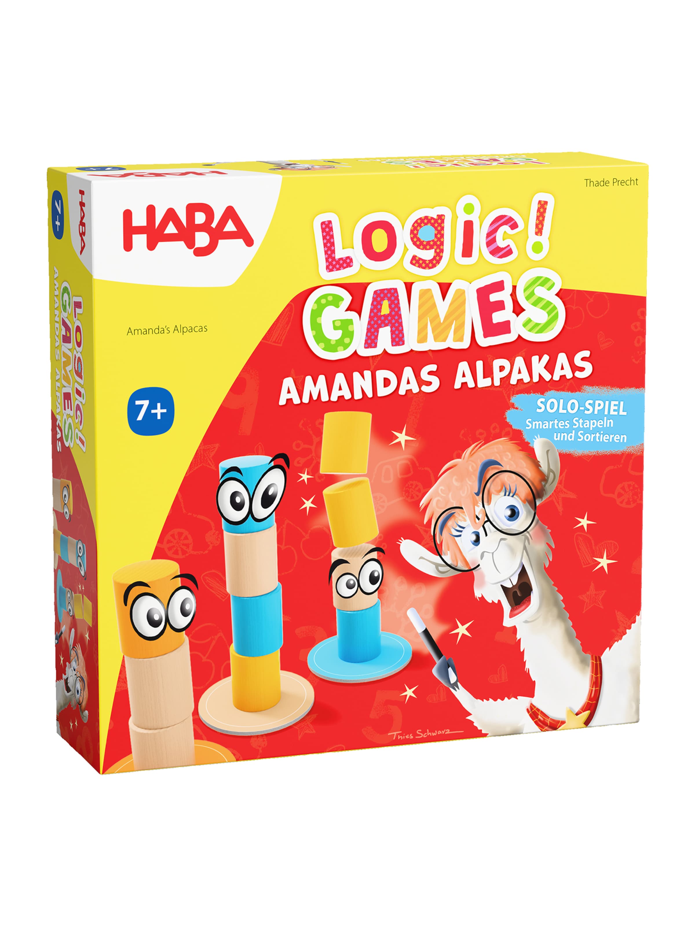 HABA Game ' Logic! Amandas Alpakas ' in Mixed colors: front