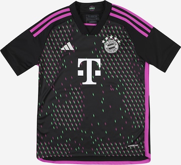 ADIDAS PERFORMANCE Performance Shirt 'FC Bayern München 23/24 Home' in Black: front