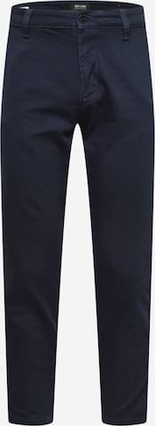 Pantaloni eleganți de la Only & Sons pe albastru: față