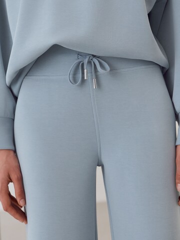 Next Wide leg Broek in Blauw