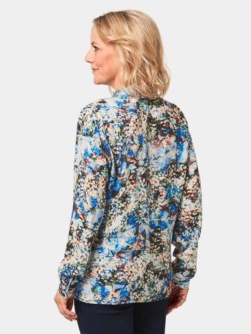 Goldner Blouse in Gemengde kleuren