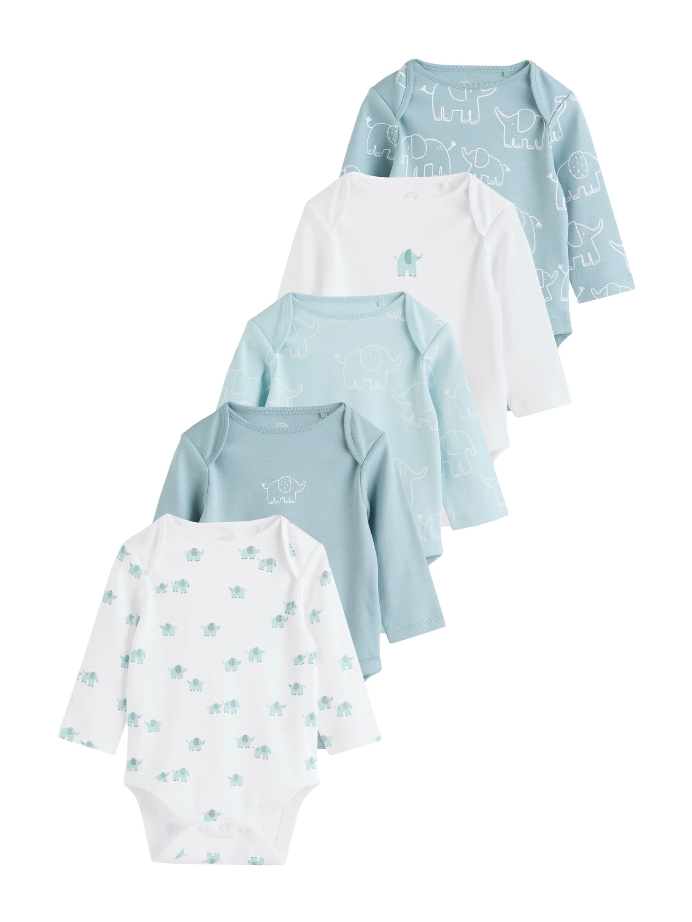 Next Dupačky/body – modrá: přední strana