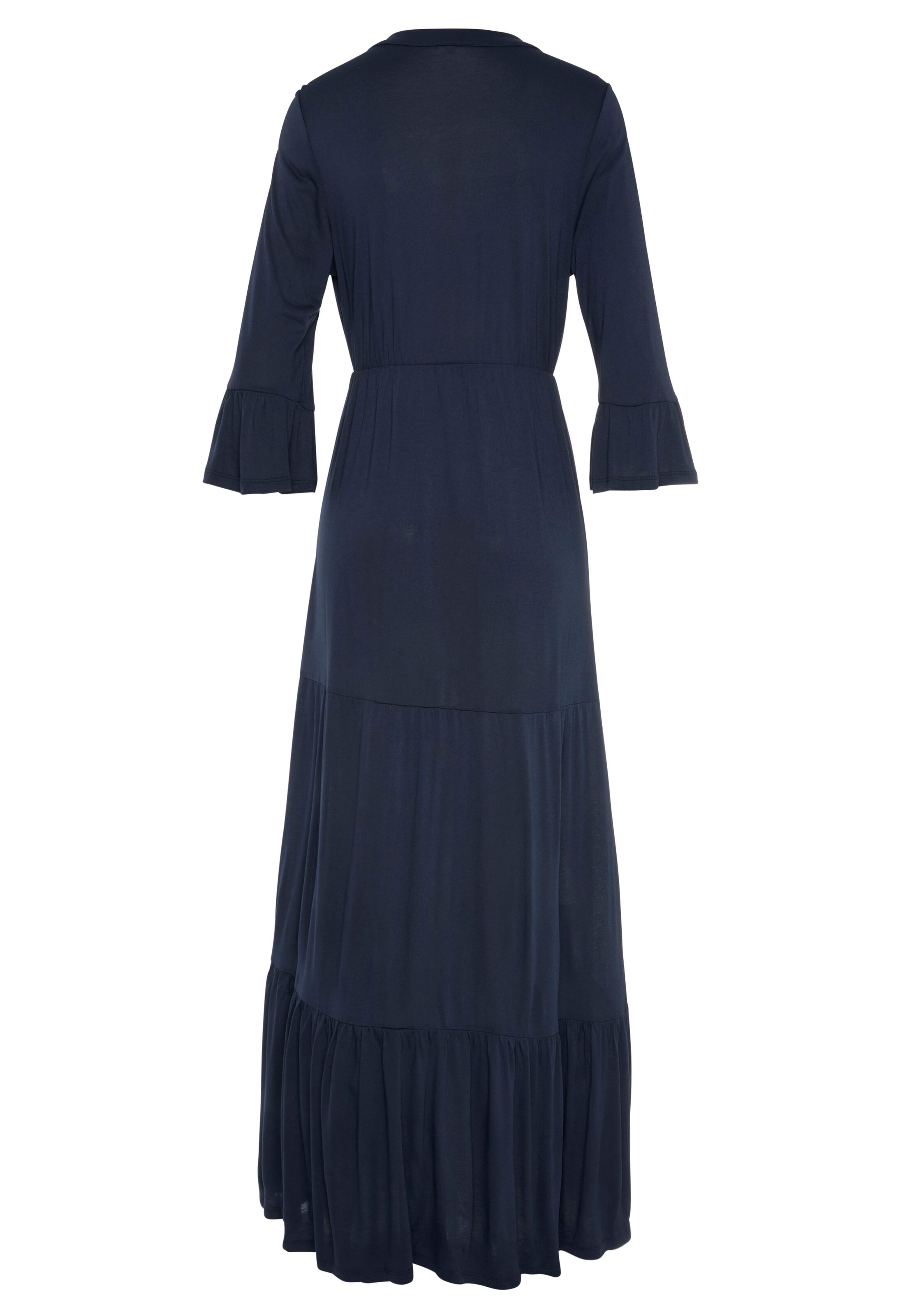 VIVANCE Рокля тип риза в синьо