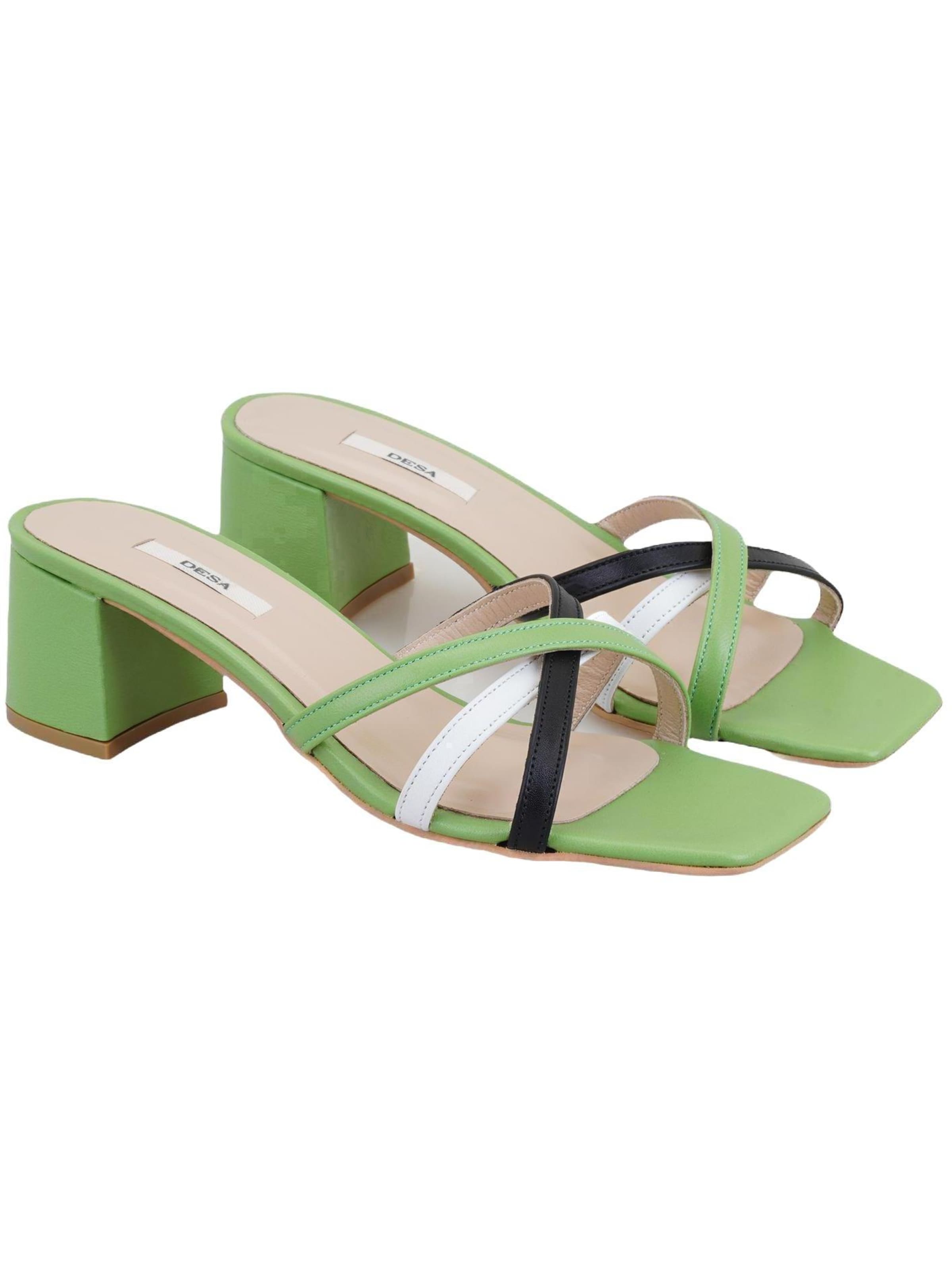 Desa - Zapatillas de casa 'Hausschuhe' en verde