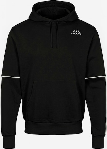 KAPPA - Jersey ' Logo Tape Iackson ' en negro: frente