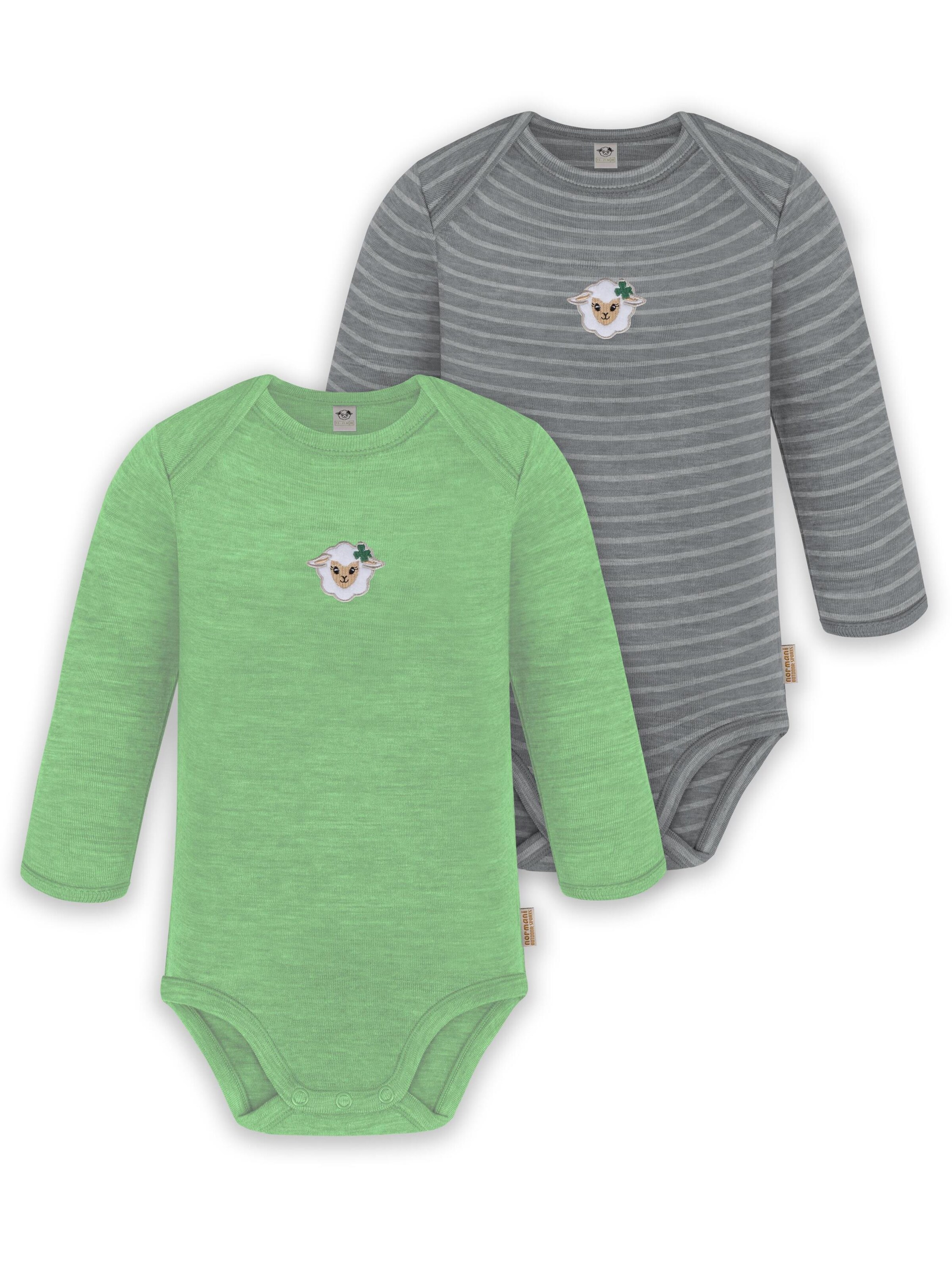 normani Rompertje/body &#x27;Auckland&#x27; in Groen: voorkant