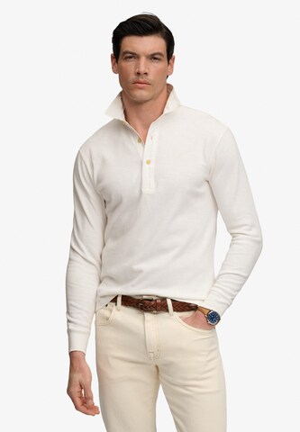 Superdry & Co Shirt 'Classic Rugby' in Wit: voorkant