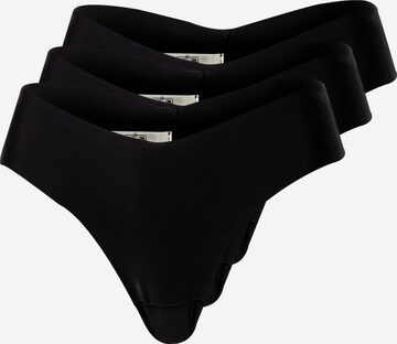 Slip Lindex en noir : devant