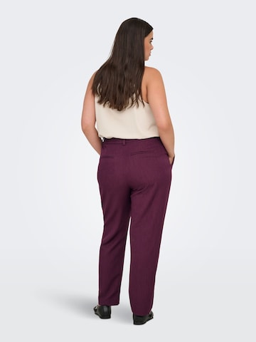 ONLY Carmakoma - regular Pantalón 'CARHATTIE' en rojo