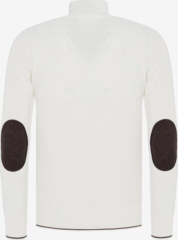 DENIM CULTURE Sweater 'Sigfrido' in White