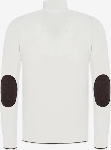 DENIM CULTURE Sweater 'Sigfrido' in White