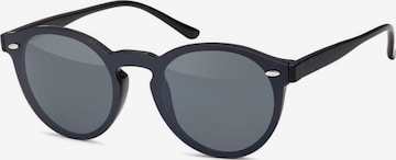 styleBREAKER Sonnenbrille 'Monoglas Sonnenbrille | Shield Brille UV400' in Grau: Vorderseite