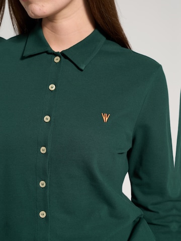 Camicia da donna 'Vivienne' di NOWIHT in verde