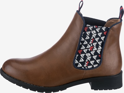 Inselhauptstadt Chelsea Boots in cognac, Produktansicht