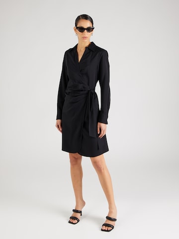 Robe-chemise GANT en noir : devant