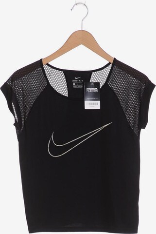 NIKE Top & Shirt in M in Black: front