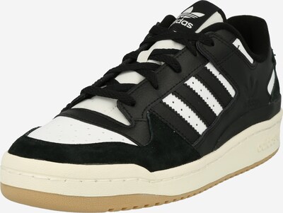 ADIDAS ORIGINALS Baskets basses 'Forum' en noir / blanc, Vue avec produit