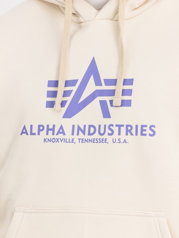 ALPHA INDUSTRIES Μπλούζα φούτερ σε μπεζ