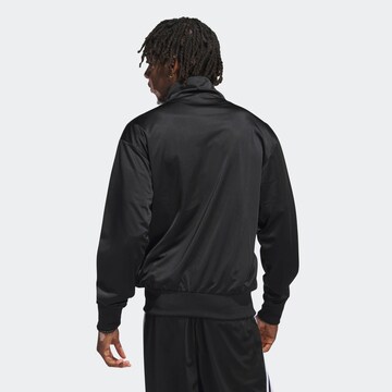 ADIDAS ORIGINALS Zip-Up Hoodie 'Adicolor Classics Firebird' in Black