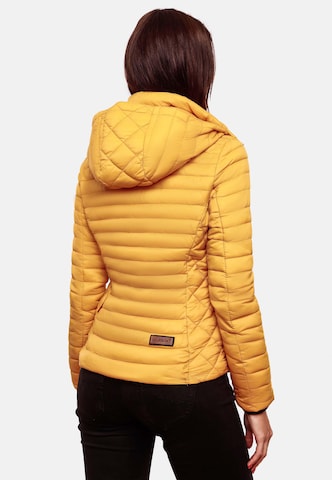 MARIKOO Between-season jacket 'Samtpfote' in Yellow