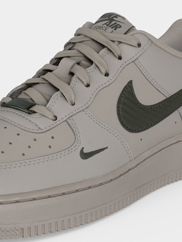 Nike Sportswear Tenisky 'Air Force 1' - Sivá