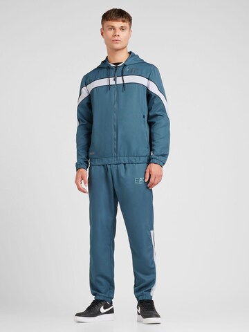 EA7 Emporio Armani Костюм для бега в Зеленый: спереди