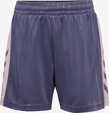 Hummel Sportbroek in Lila: voorkant