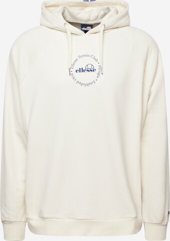 ELLESSE Sweatshirt 'Giardini CC' in White: front
