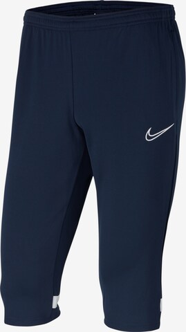 Pantalon de sport NIKE en bleu : devant