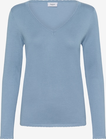 SAINT TROPEZ Sweater in Blue: front