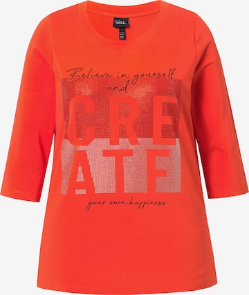 Ulla Popken Shirt in Orange: Vorderseite