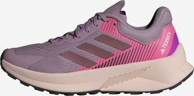 ADIDAS TERREX Running Shoes 'Soulstride Flow' in Brown / Purple / Pink, Item view
