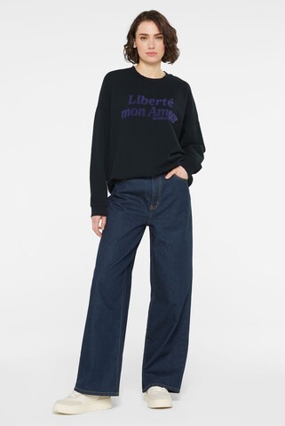 SENSES.THE LABEL Sweatshirt in Blue: front