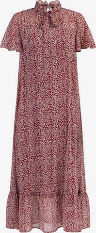 faina Dress in Red: front