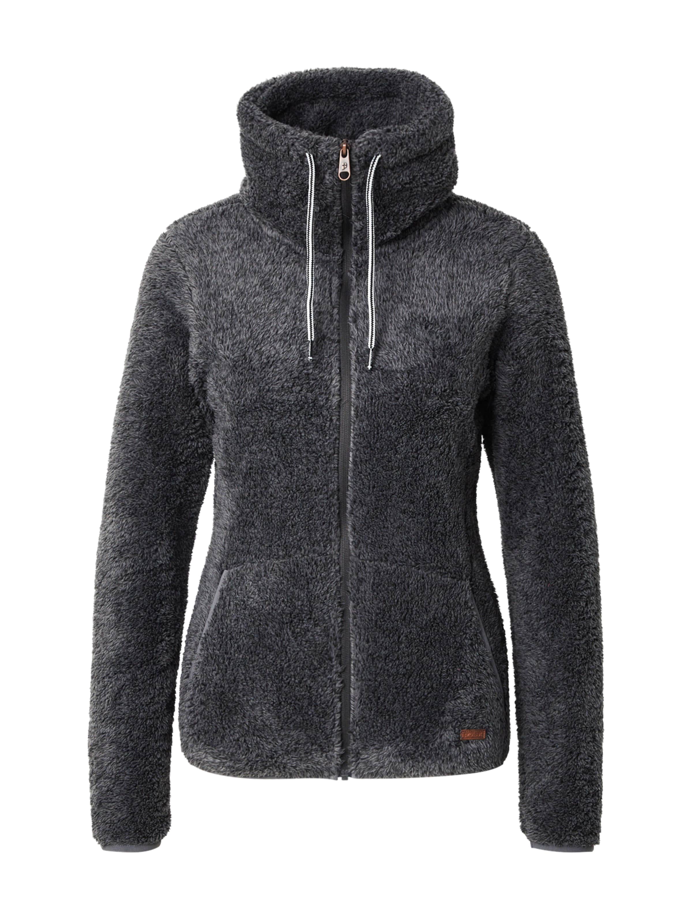 PROTEST Ζακέτα φλις 'RIRI' σε γκρι: μπροστά