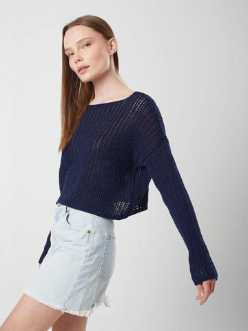 MixRay Sweter 'Pullover' w kolorze niebieski