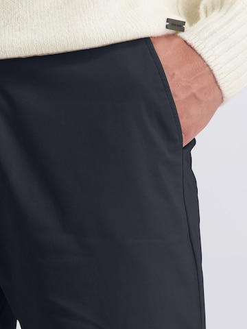 PIERRE CARDIN Tapered Chino 'Calais' in Blauw