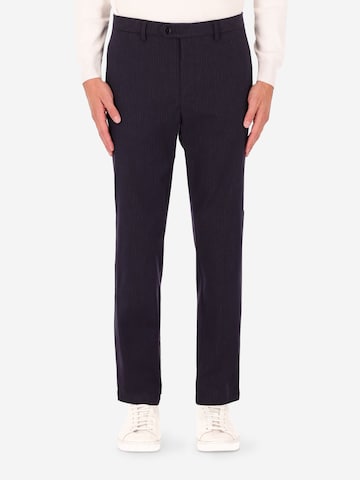 Distretto12 Regular Hose 'Daric' in Blau: Vorderseite