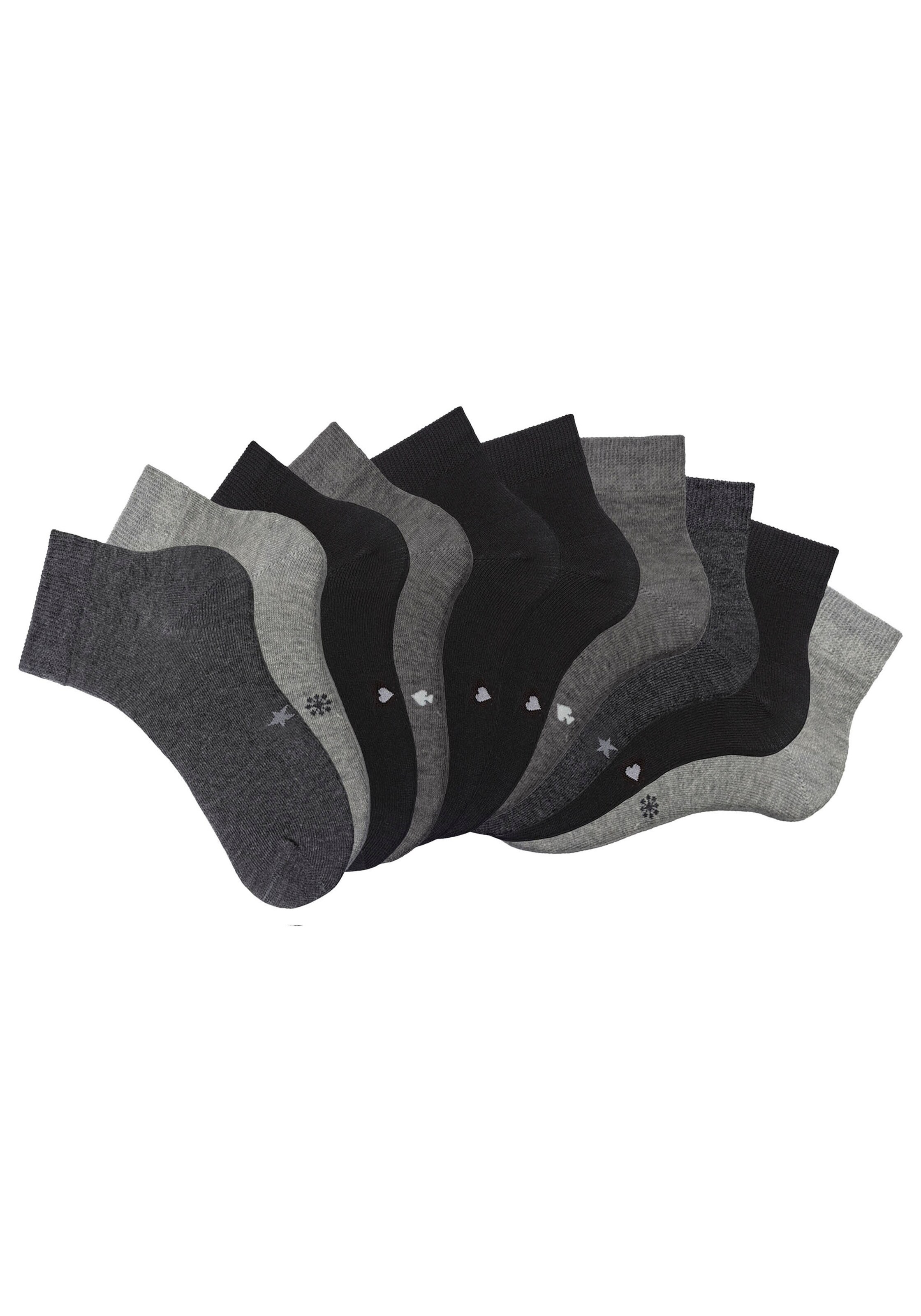 H.I.S Socks in Grey: front
