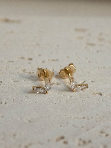 Dear Me - Pendientes 'Flourish' en oro