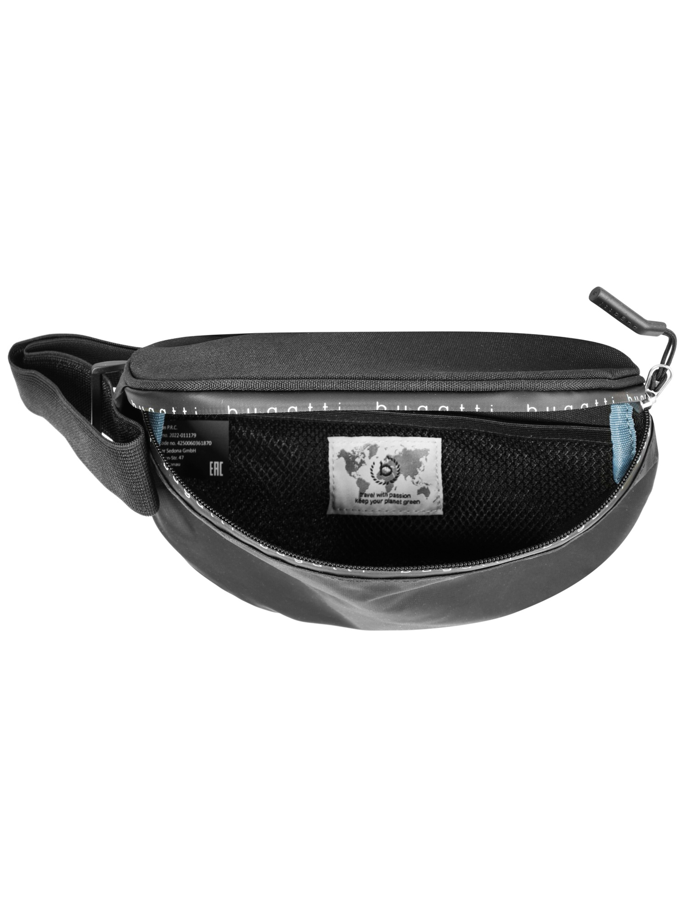 Sacs banane 'BLANC DELIGHT' bugatti en noir