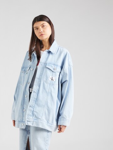 Calvin Klein Jeans Between-season jacket in Blue: front