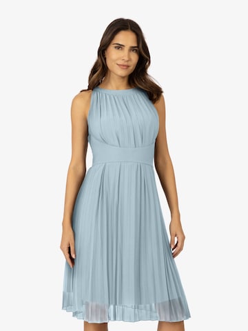 Robe de cocktail APART en bleu : devant