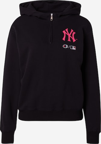 Champion Authentic Athletic Apparel Sweatshirt in Black: front