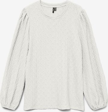Camicia da donna 'VMCFlower' di Vero Moda Curve in bianco: frontale