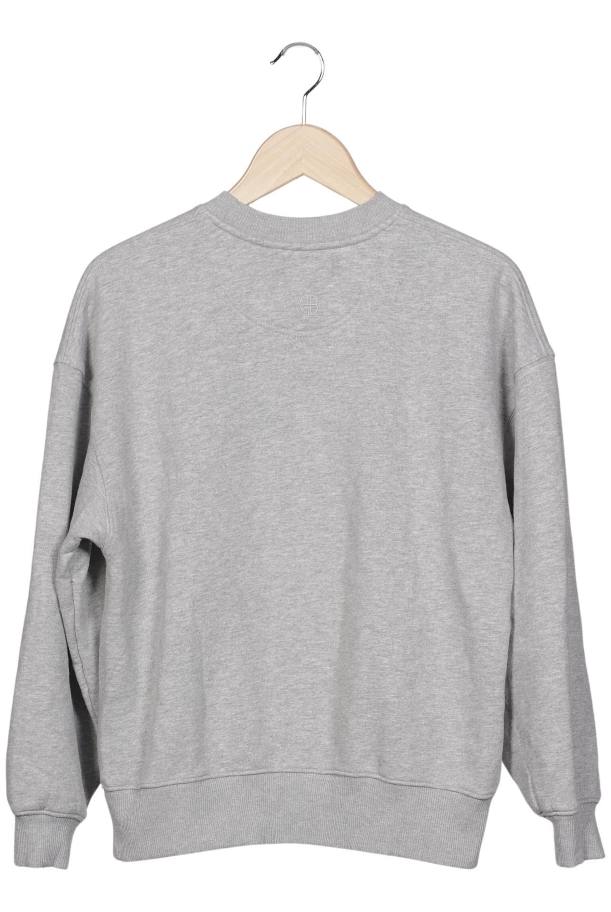 Anine Bing Sweatshirt & Zip-Up Hoodie in S in Grey