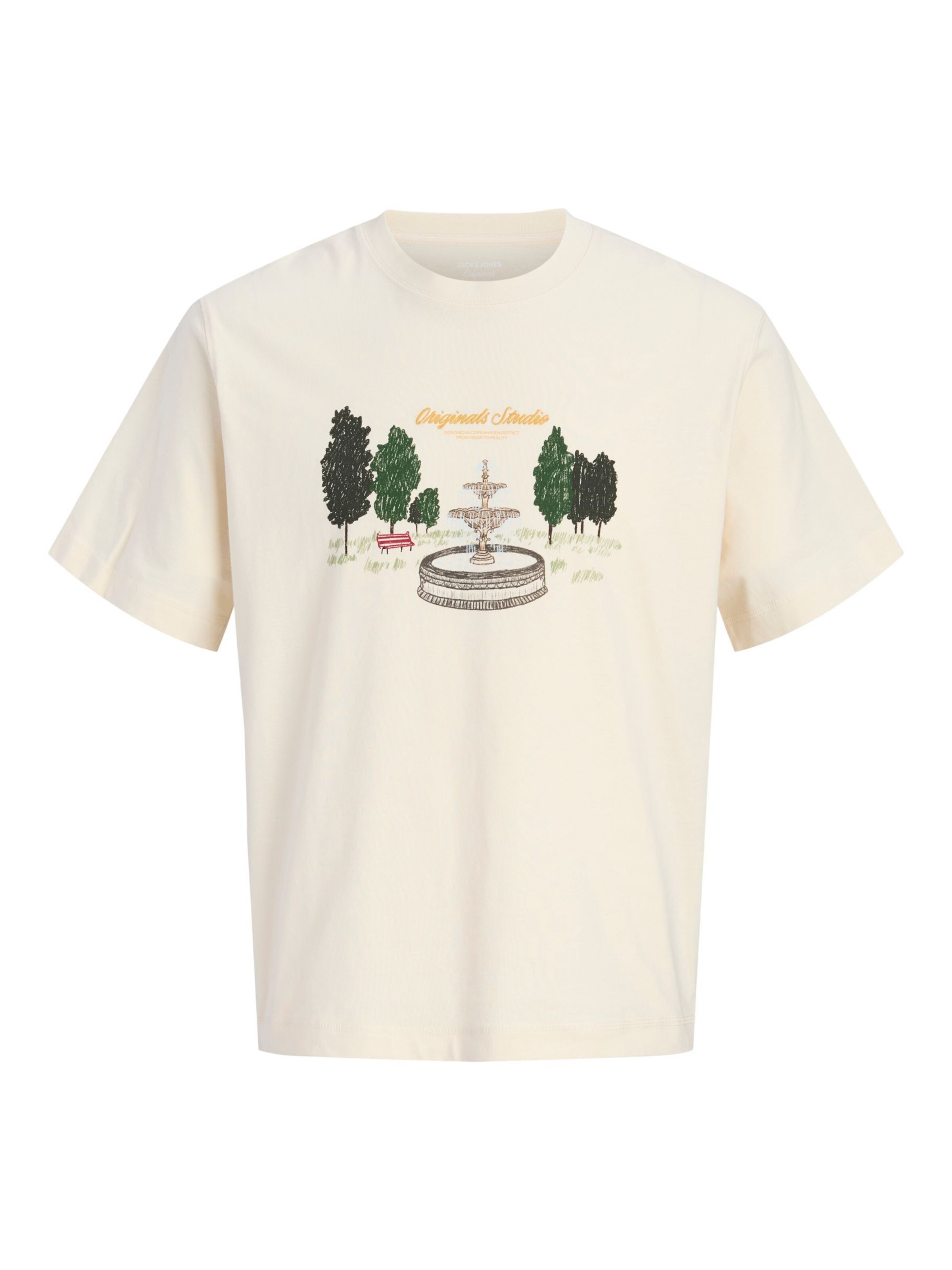 Maglietta di JACK & JONES in bianco: frontale